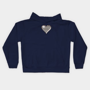 Always in Love – Heart of Gold with Rose Kids Hoodie